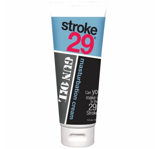 Krem do masturbacji - Gun Oil Stroke 29 Masturbation Cream 100 ml